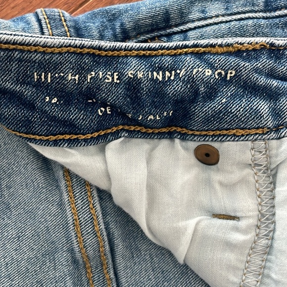 universal thread high rise skinny crop jeans size 4 / 27 - Picture 7 of 8